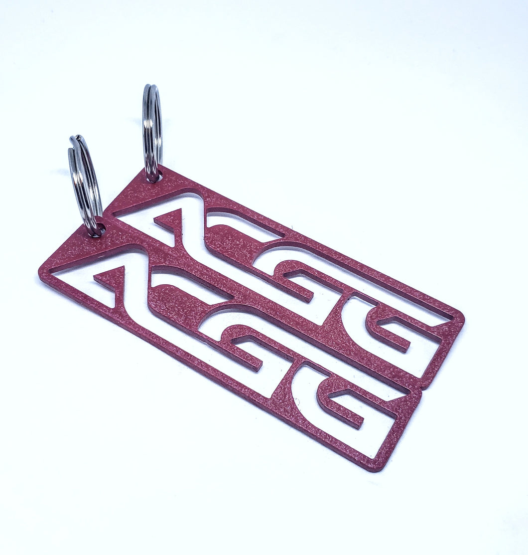 ACGG Tag Wrinkle Red - Large